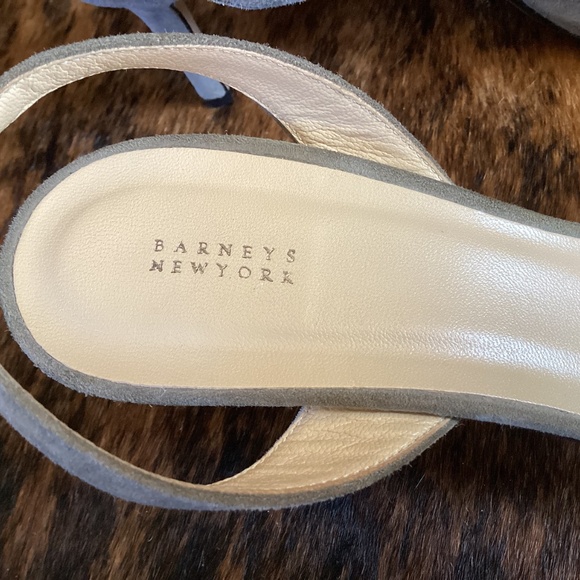 Barneys New York Pointy Toe Sling Back Heels - Picture 7 of 8